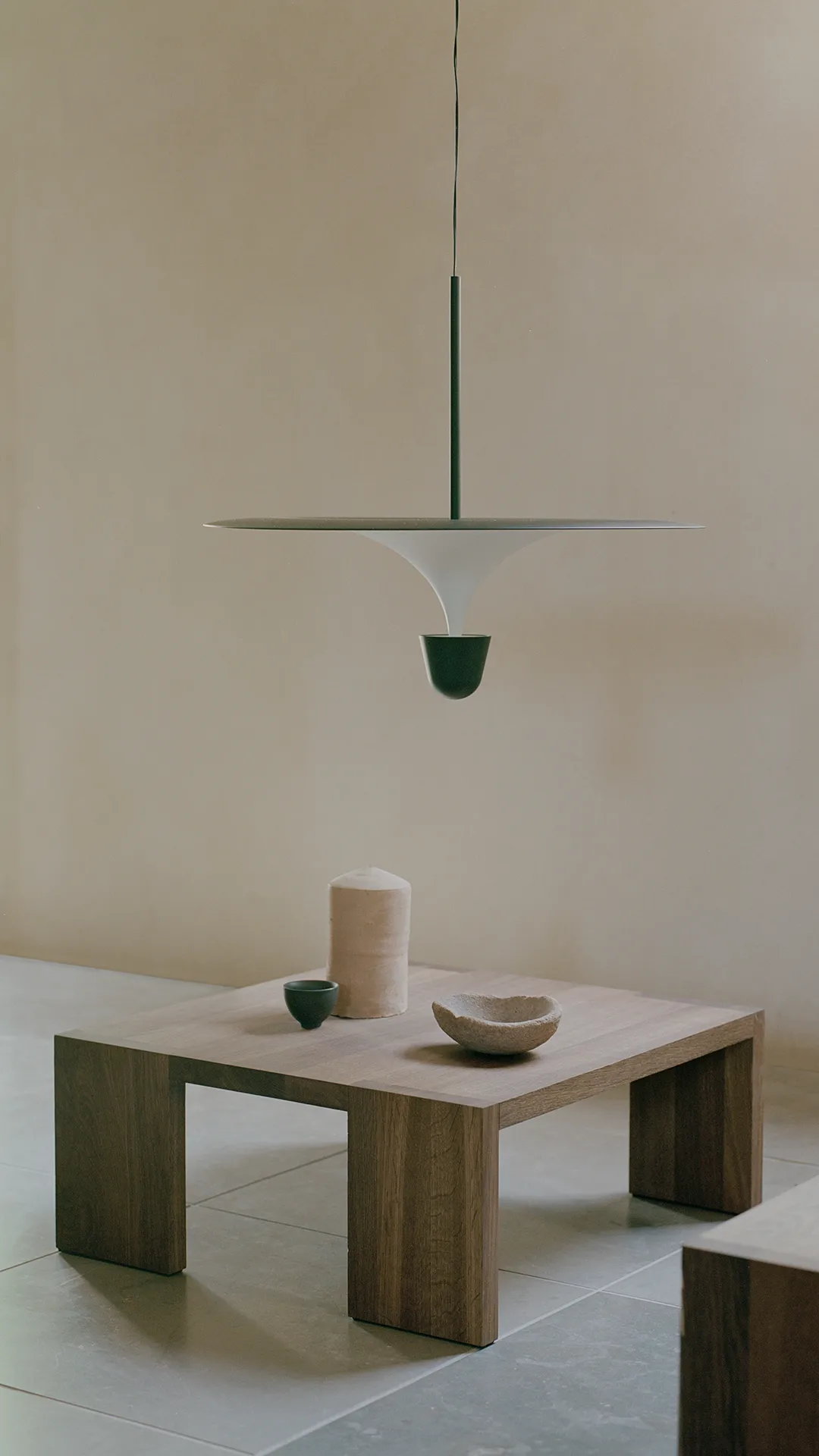 Tennon soffbord, Fumed Oak, 61x43 cm New Works