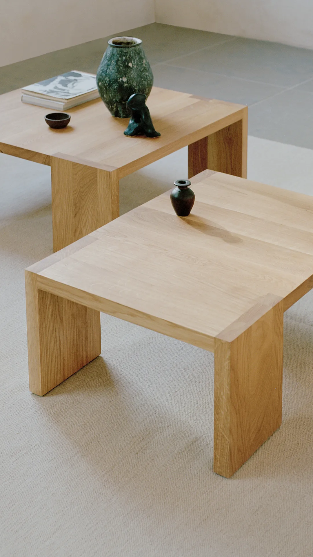 Tennon soffbord, Oak, 61x43 cm New Works