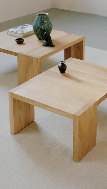 Tennon soffbord - Oak, 61x61 cm - New Works