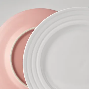Lines assiett Ø21 cm 6-pack - Rosa - NJRD
