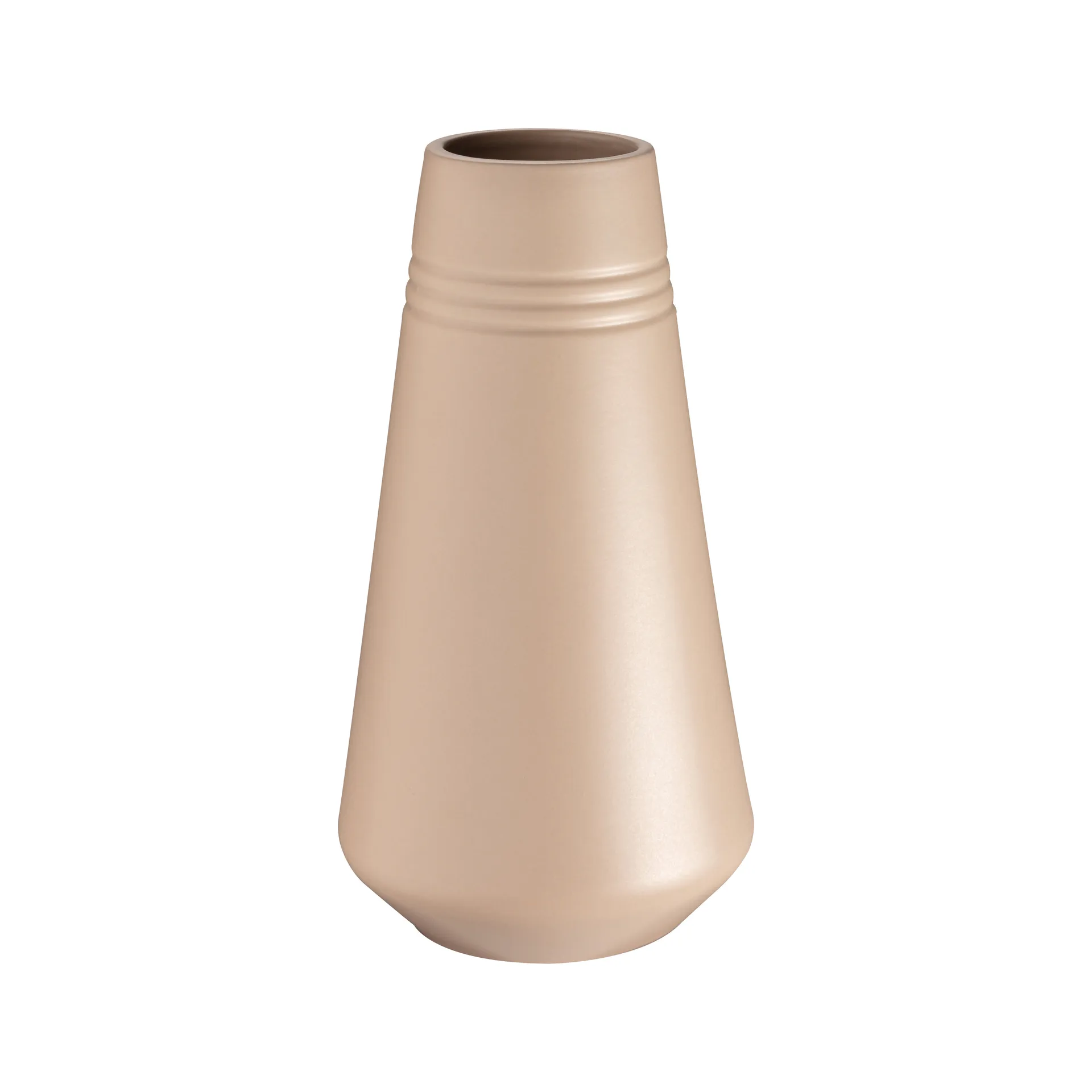 Lines vas 22 cm, Beige NJRD