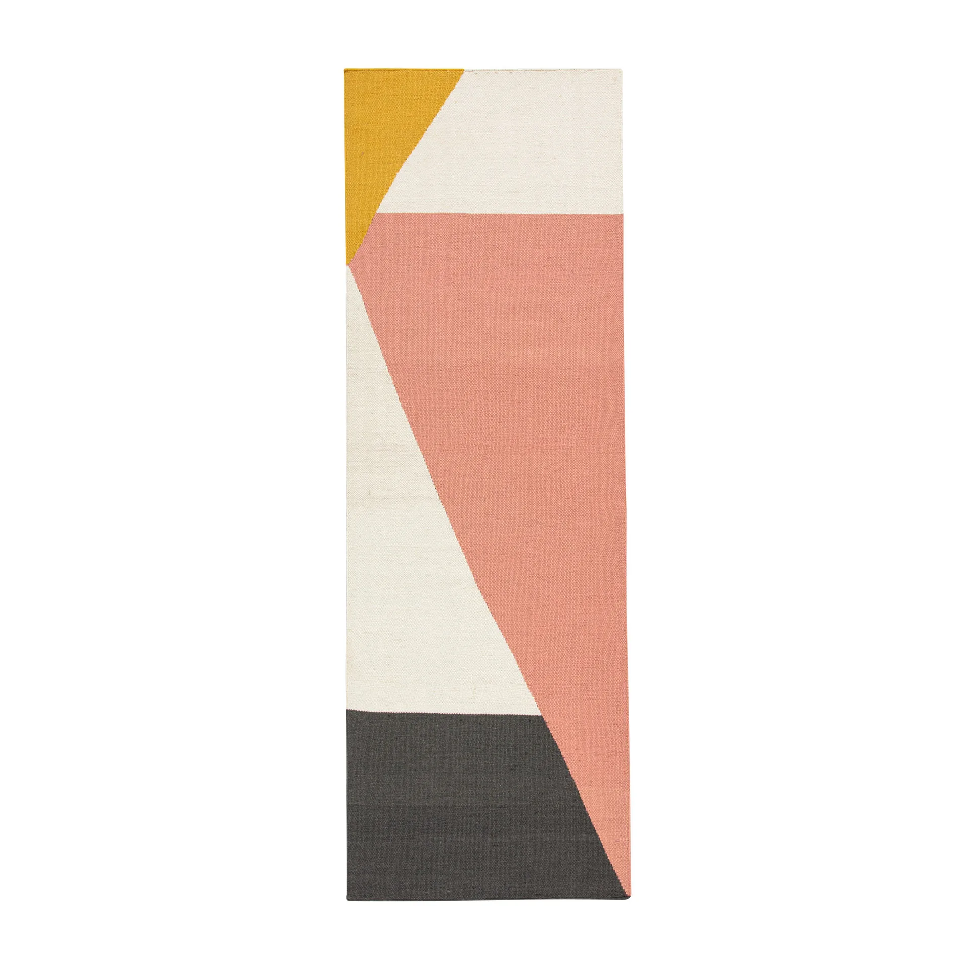 Stripes blocks kelimmatta rosa, 80x240 cm NJRD