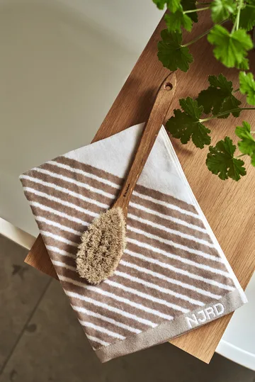 Stripes handduksset 4 delar - Beige - NJRD