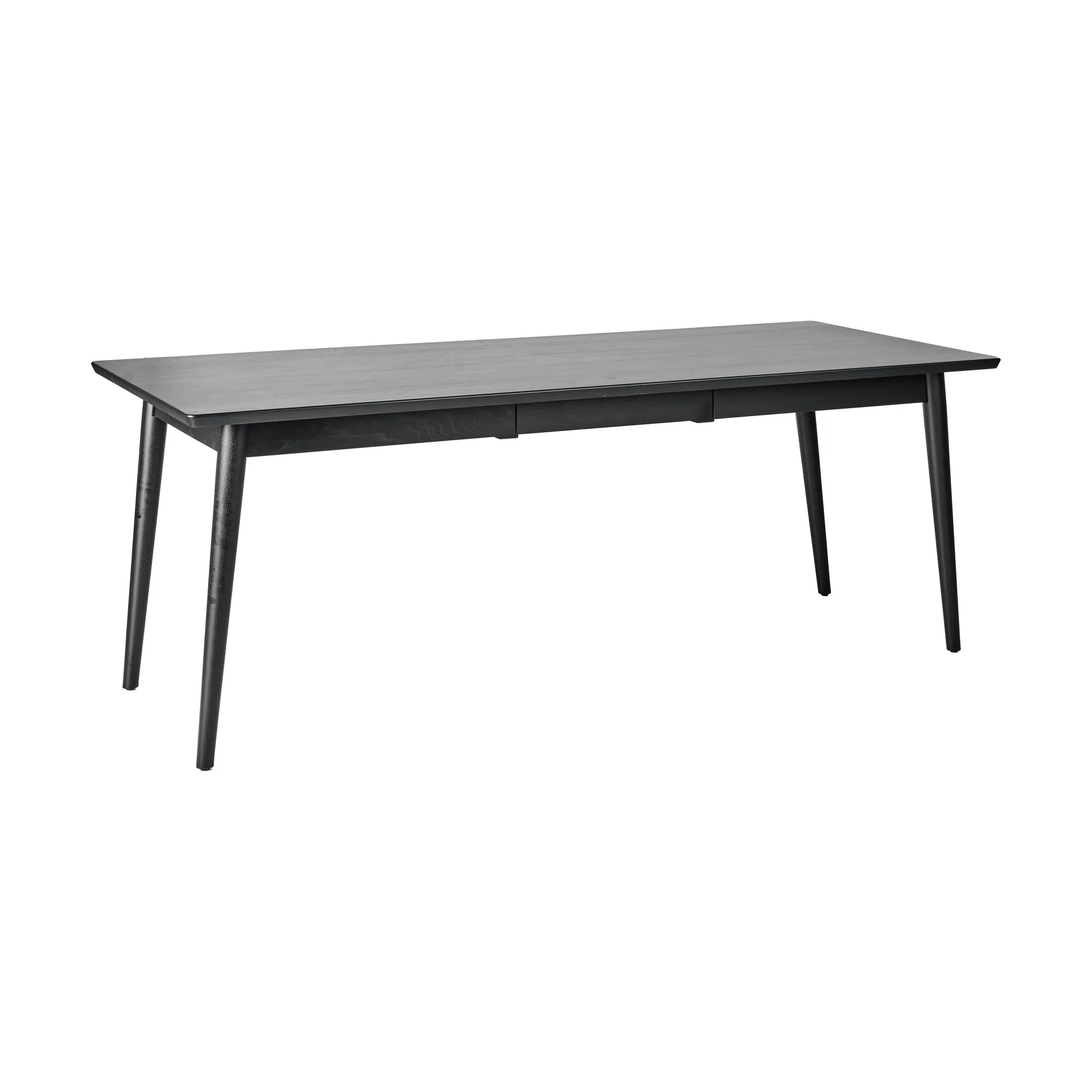 VIOR matbord 90x200 cm, Svartlackad ek NJRD