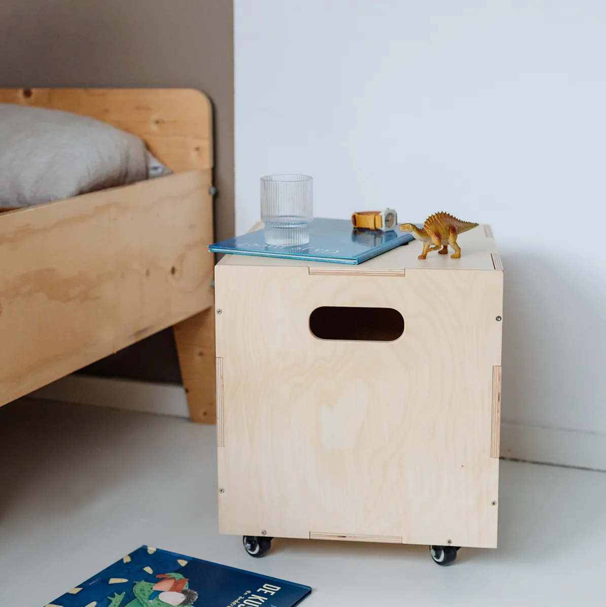 Cube Storage förvaringslåda, Björk Nofred