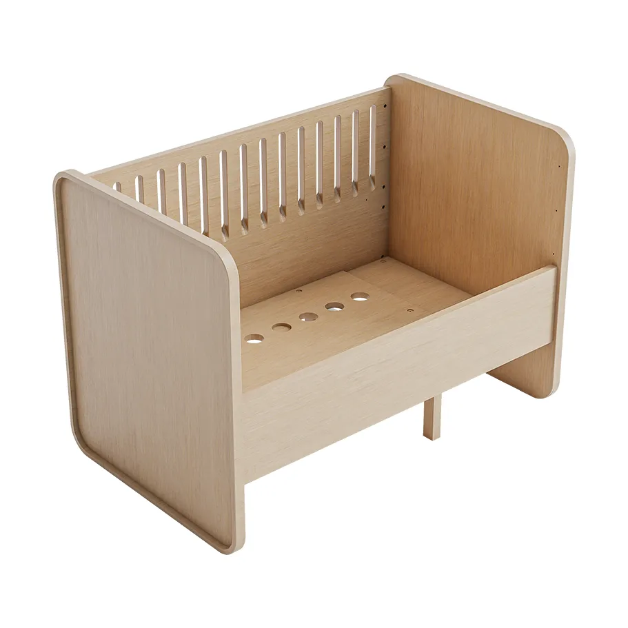 Form baby & juniorsäng 166x77,5x87 cm, Ek Nofred