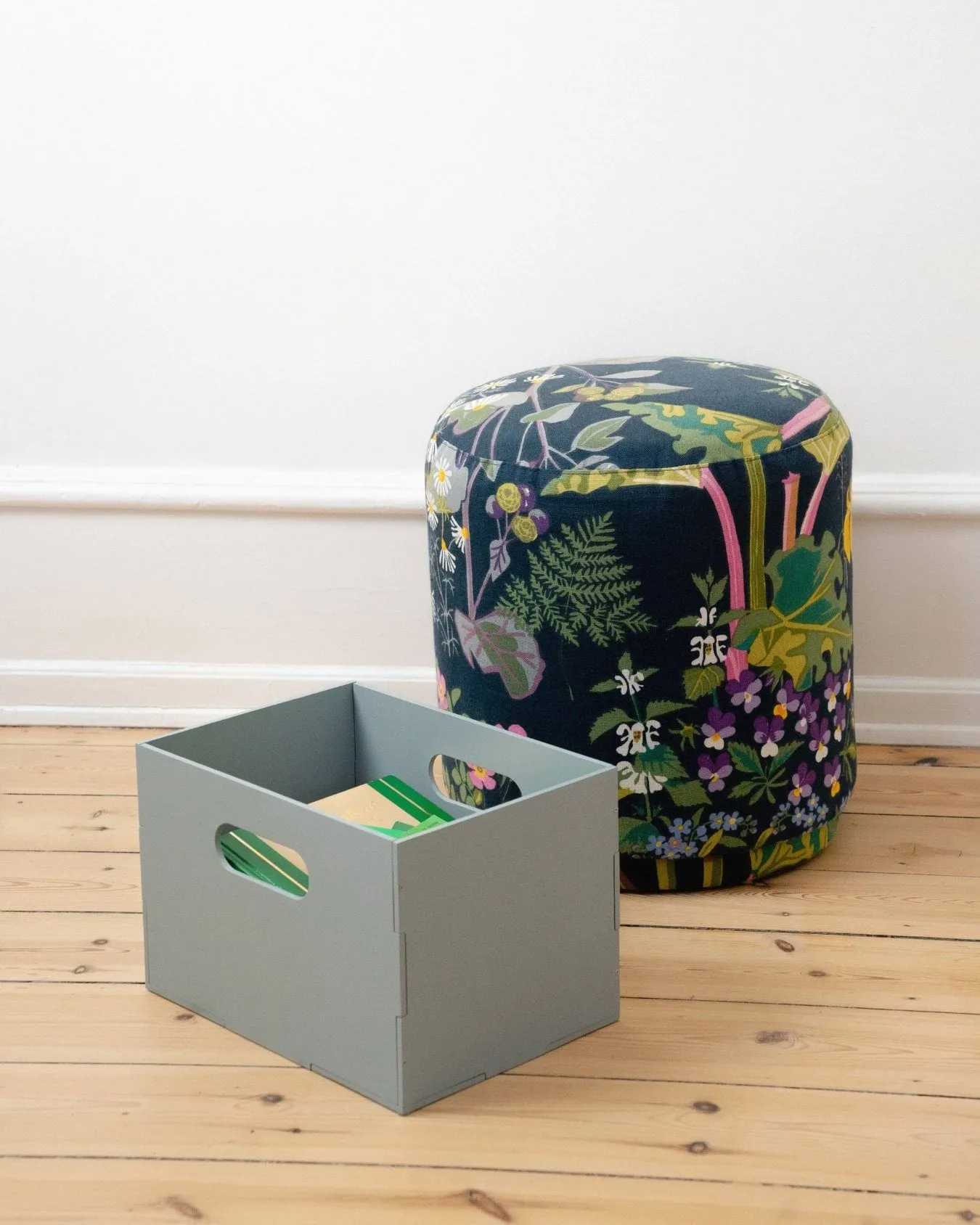 Kiddo Box förvaringslåda, Olivgrön Nofred