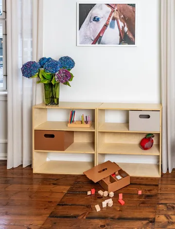Kiddo Shelving barnhylla - Björk - Nofred
