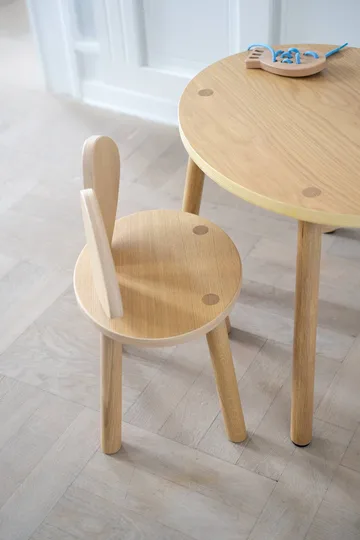 Mouse Chair barnstol - Ek - Nofred