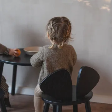 Mouse Chair barnstol - Svart - Nofred
