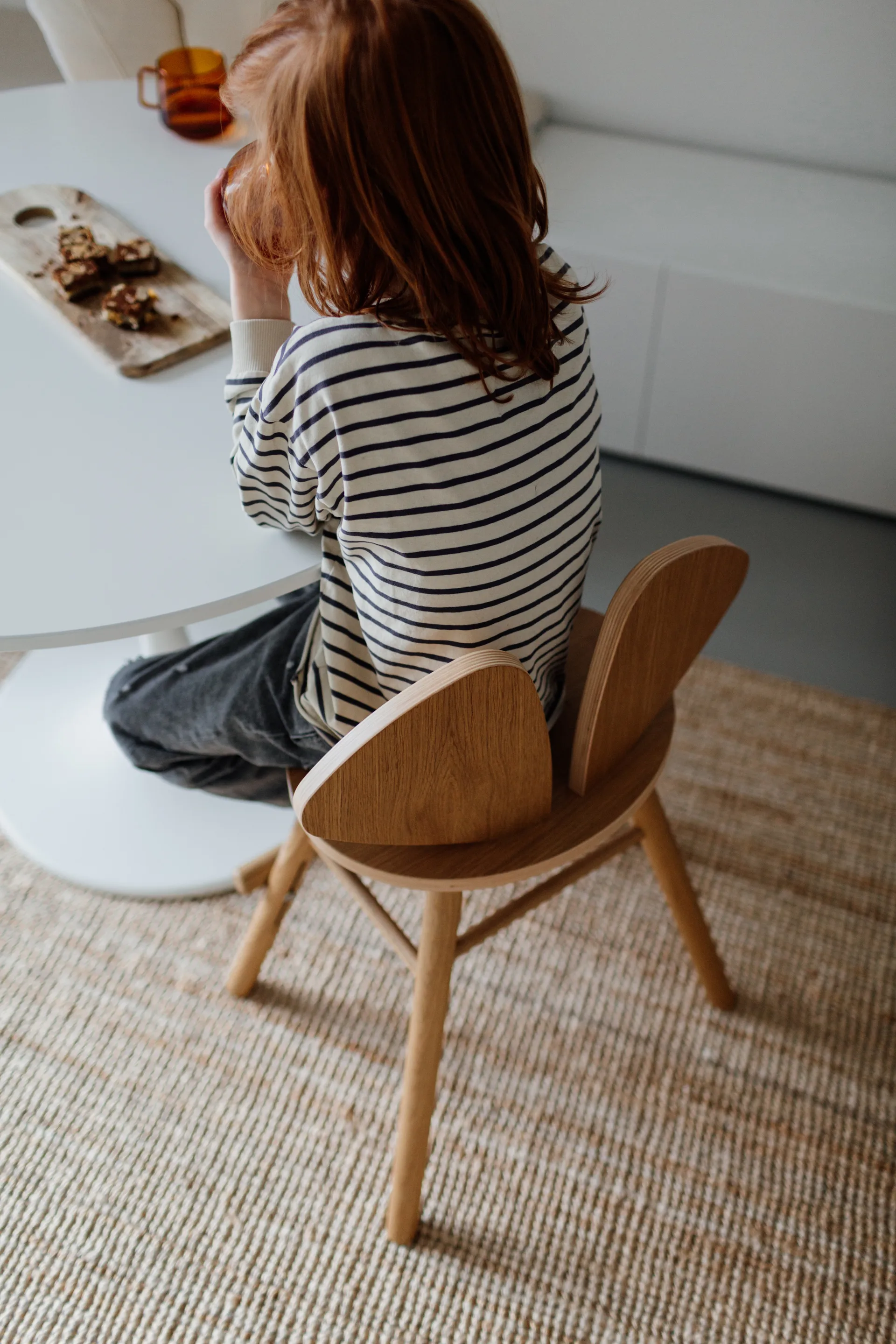 Mouse Chair Junior stol, Ek Nofred