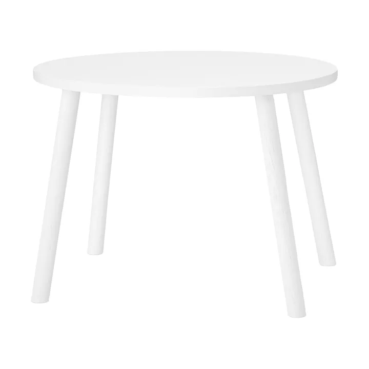 Mouse Table barnbord - Vit - Nofred