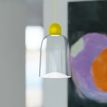 Dia pendel 27 cm - Gul-ljusgul - Noon