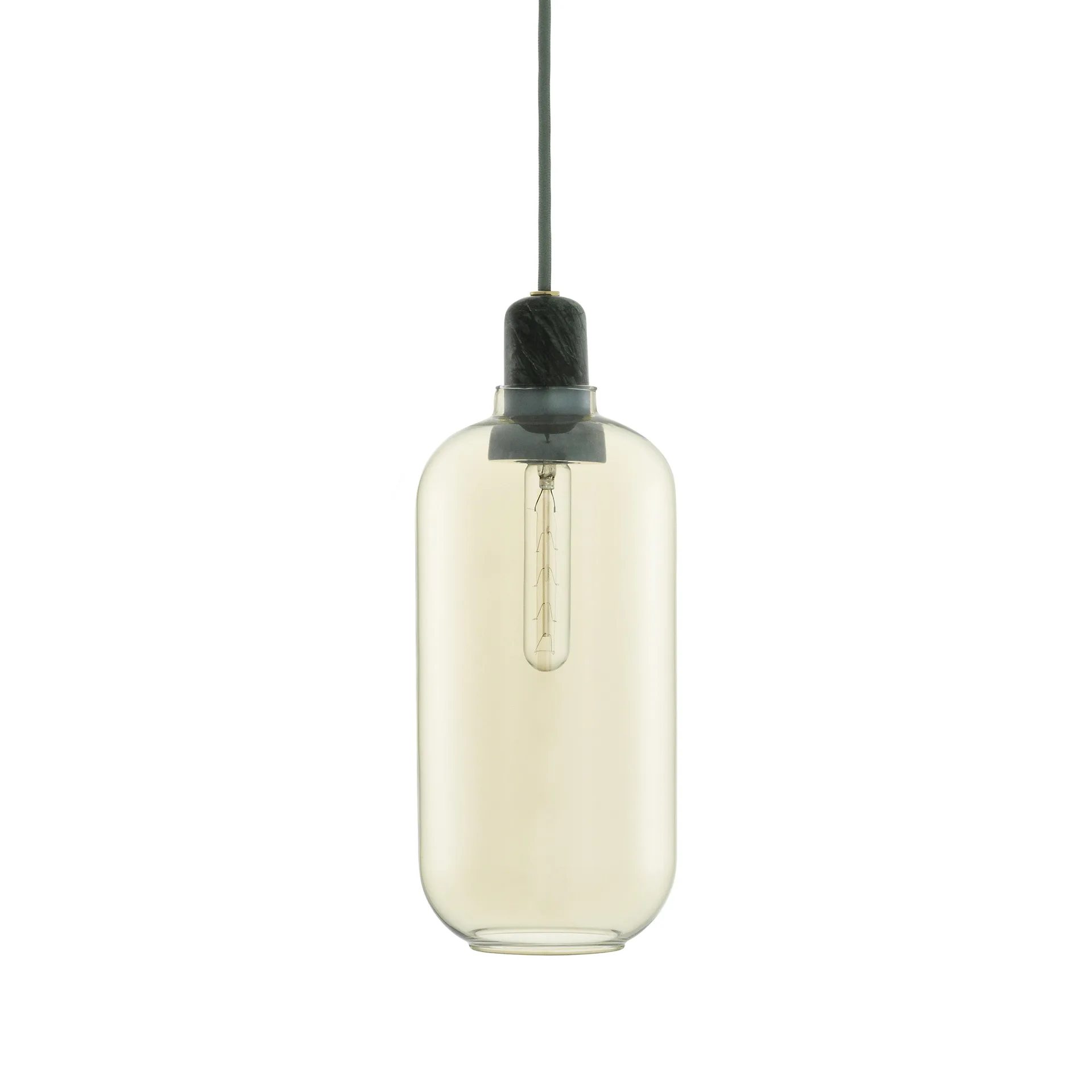 Amp lampa stor, guld-grön Normann Copenhagen