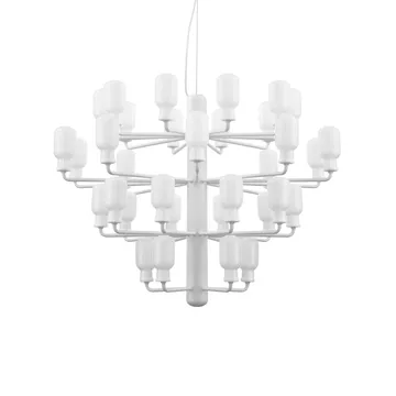Amp ljuskrona - white, large - Normann Copenhagen
