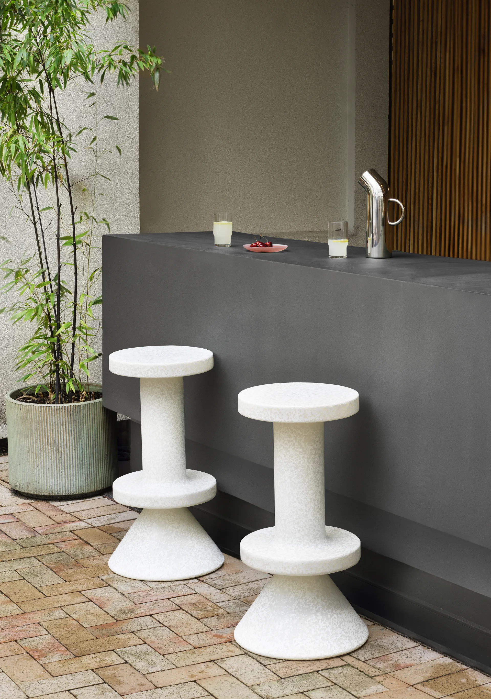 Bit barstol 75 cm, Vit Normann Copenhagen
