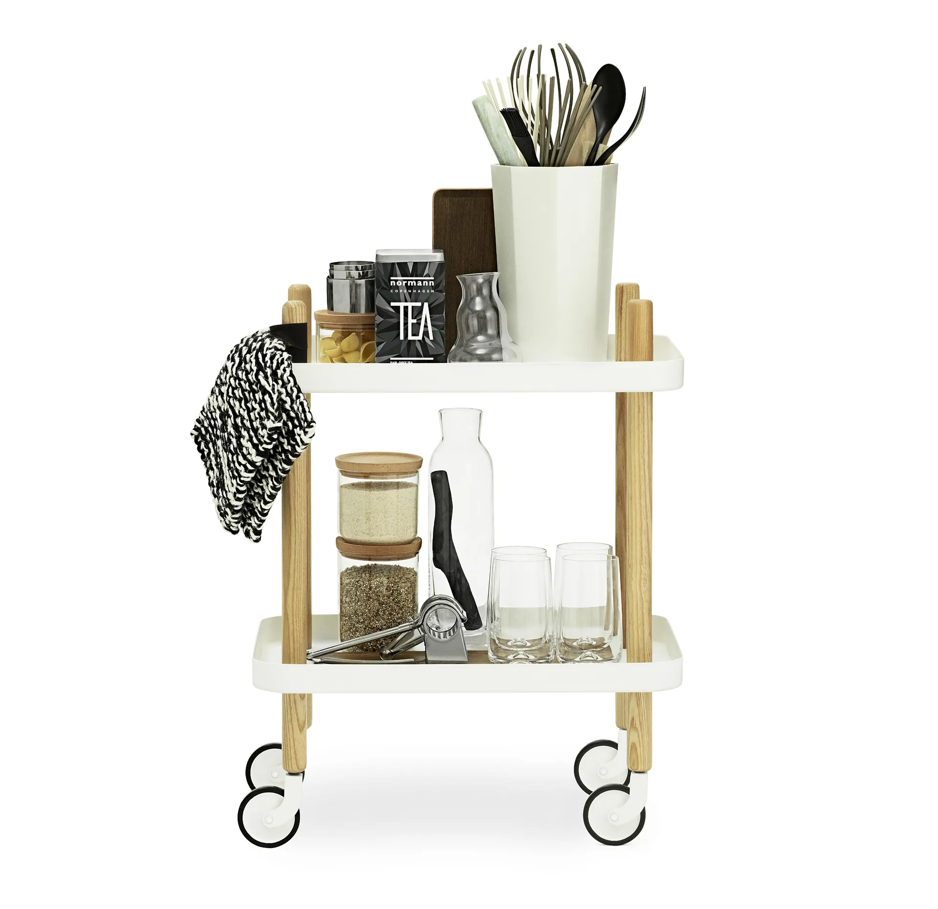 Block bord, Vit Normann Copenhagen