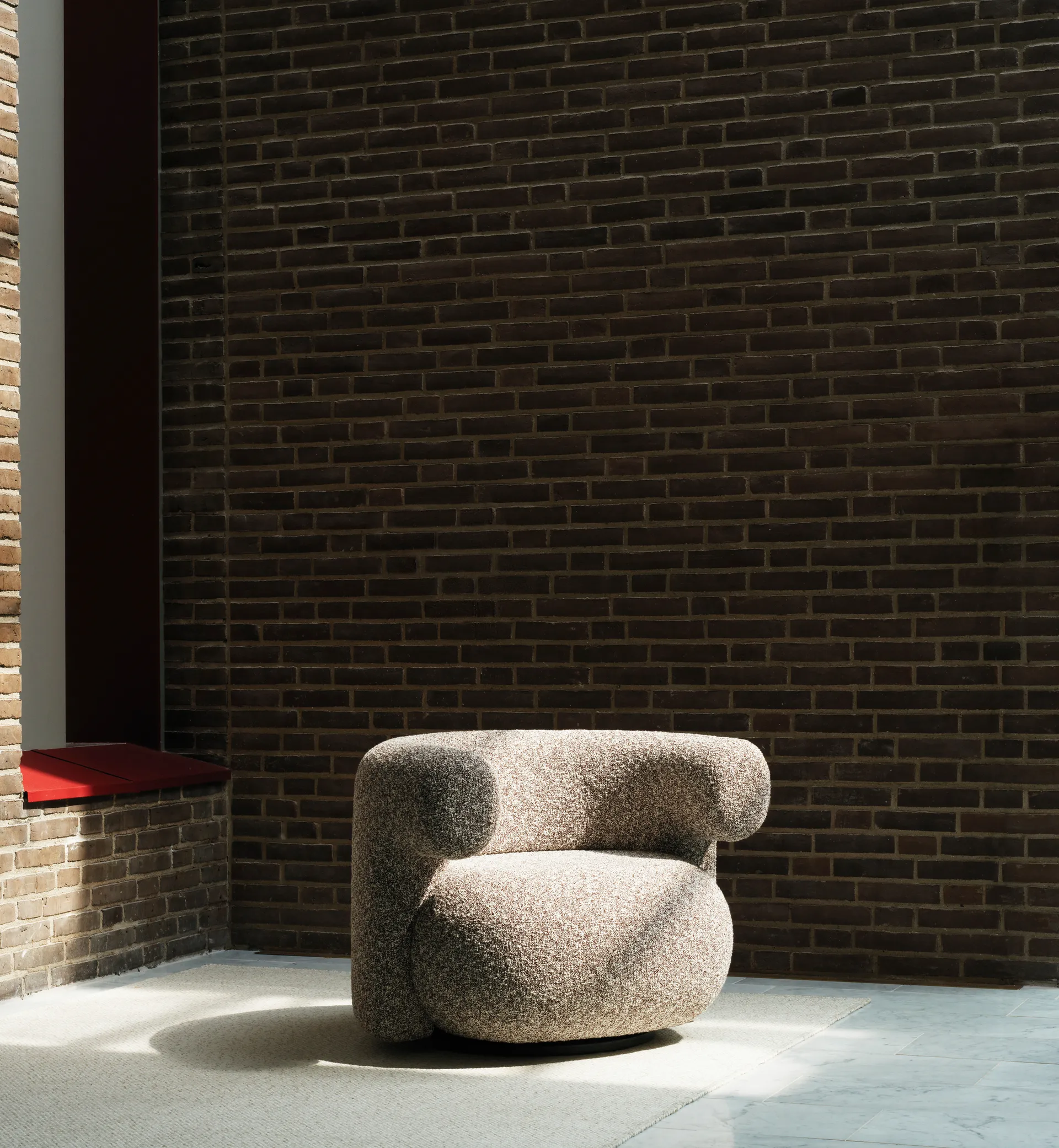 Burra loungefåtölj w. return, Zero 0011 Normann Copenhagen