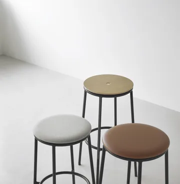 Circa barstol 65 cm - Svart aluminium - Normann Copenhagen