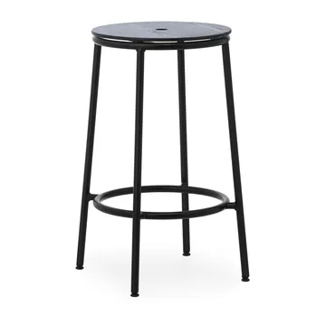 Circa barstol 65 cm - Svart ek - Normann Copenhagen