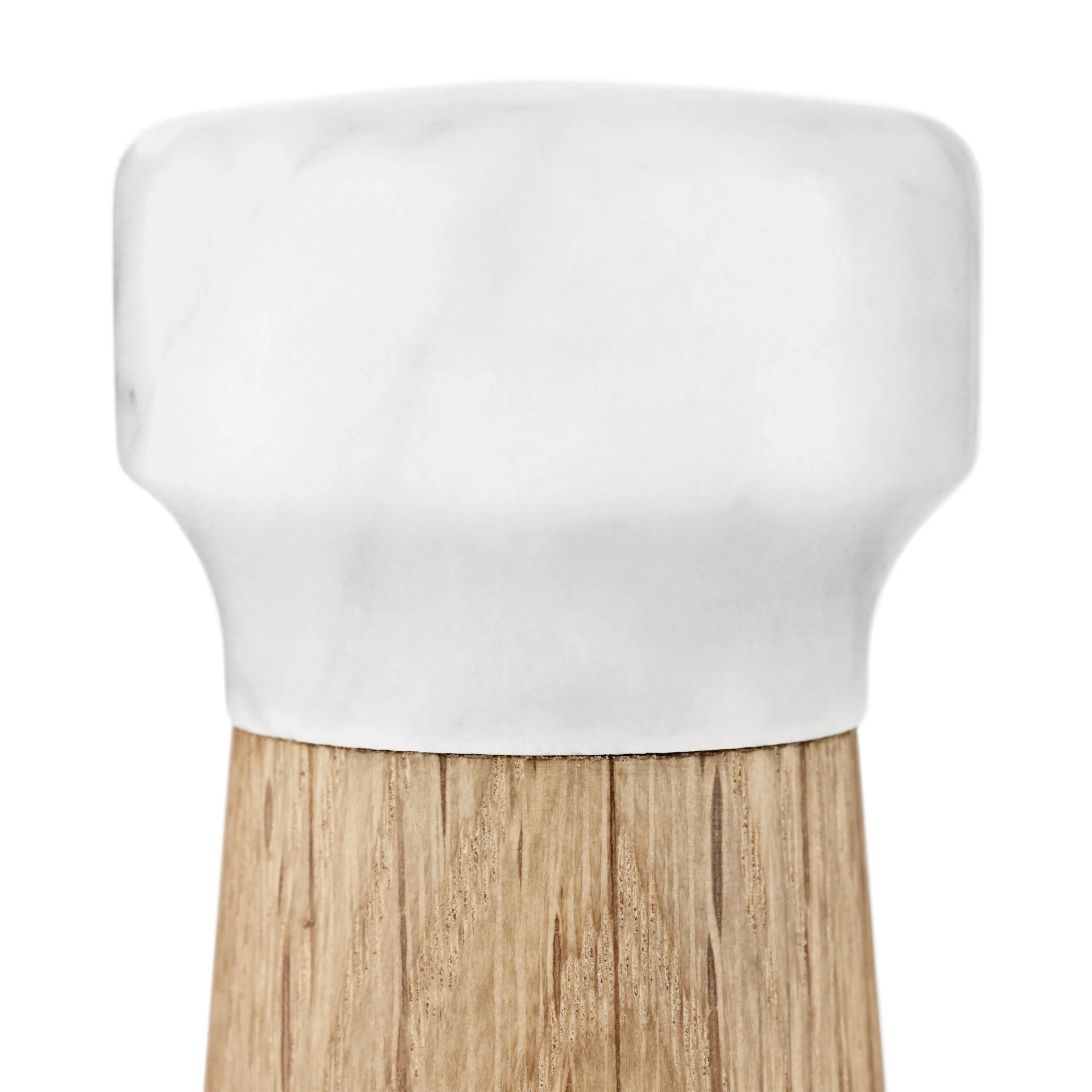 Craft saltkvarn ek-vit marmor, Liten Normann Copenhagen
