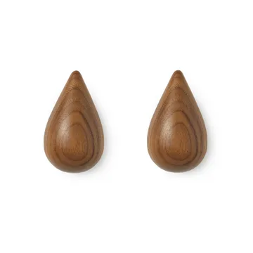 Dropit knopp 2-pack valnöt - Liten - Normann Copenhagen