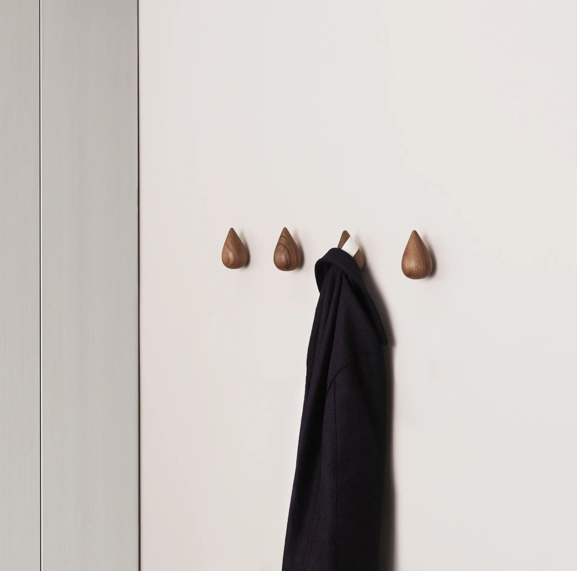 Dropit knopp 2-pack valnöt, Stor Normann Copenhagen