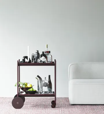 Flick matta - 170x240 cm röd - Normann Copenhagen