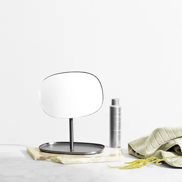 Flip spegel - Matt stål - Normann Copenhagen