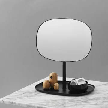 Flip spegel - Svart - Normann Copenhagen