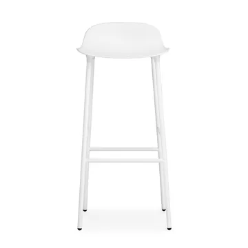 Form barstol metallben 75 cm - vit - Normann Copenhagen