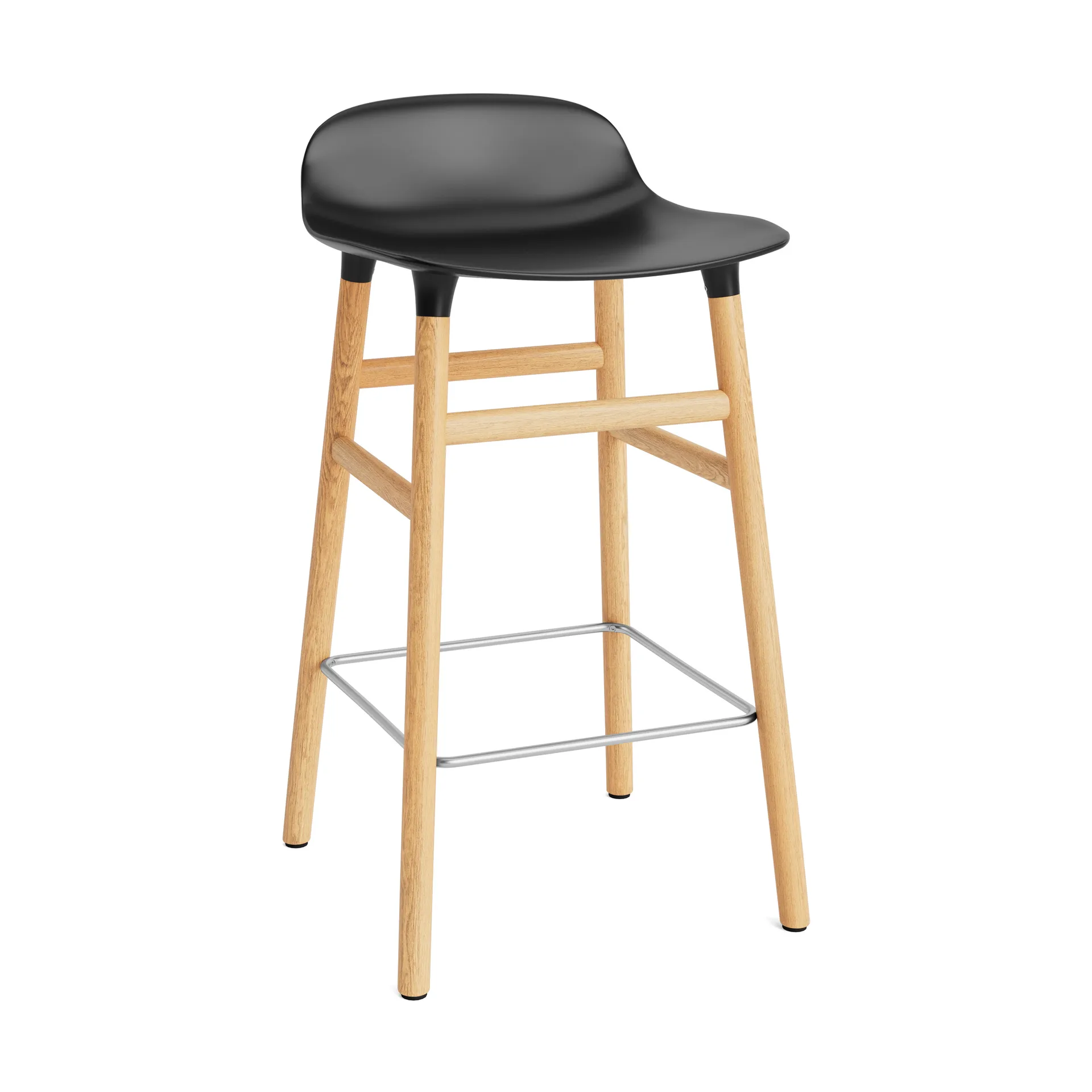 Form Chair barstol ekben, svart Normann Copenhagen