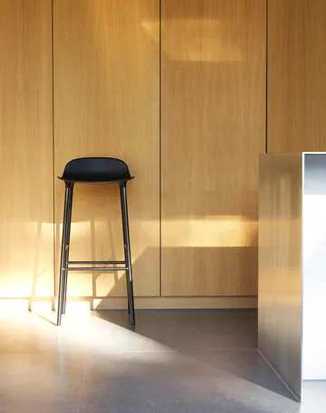 Form Chair barstol metallben - Svart - Normann Copenhagen