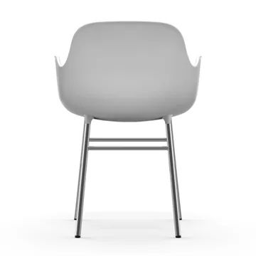 Form karmstol kromade ben - Vit - Normann Copenhagen