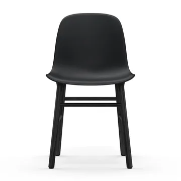 Form stol svarta ben - Svart - Normann Copenhagen