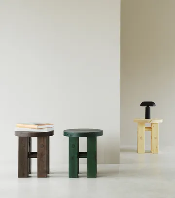 Fyr rund pall 45 cm - Pine, Ø40x45 cm - Normann Copenhagen