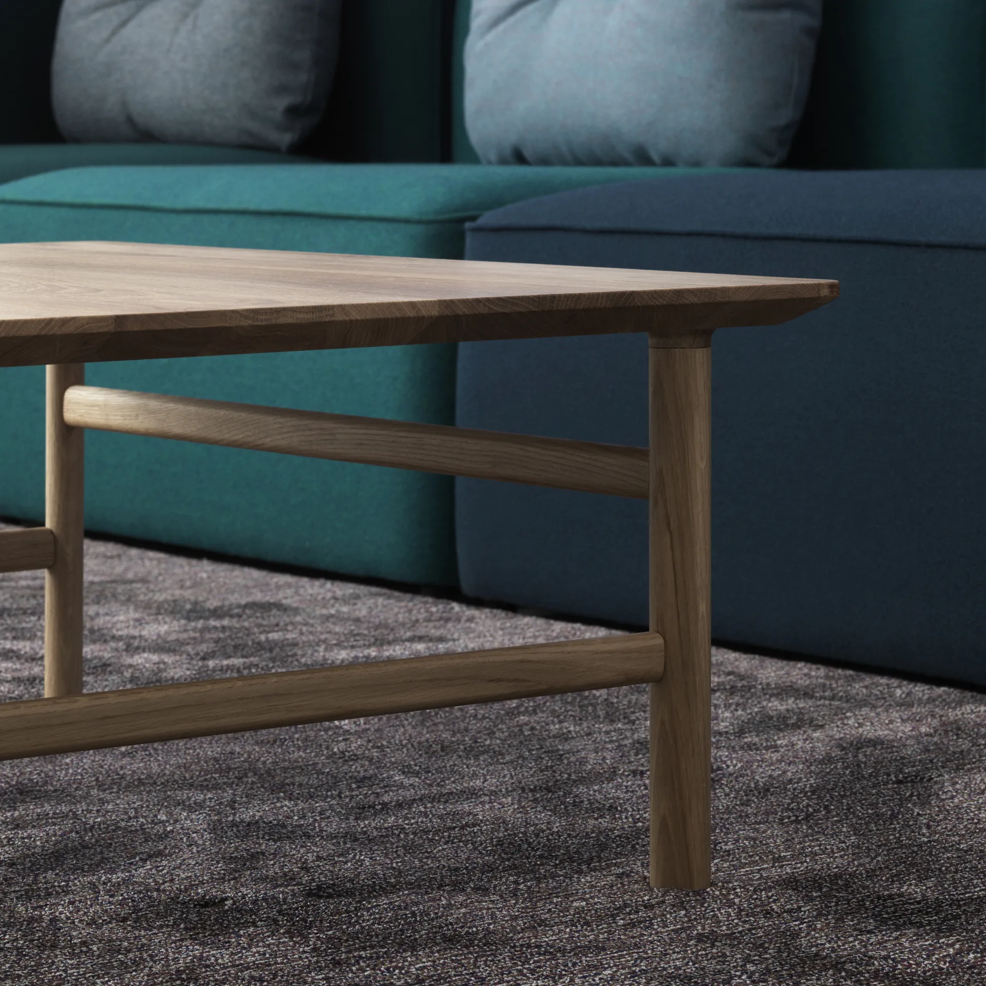 Grow soffbord, ek rökbets, large Normann Copenhagen