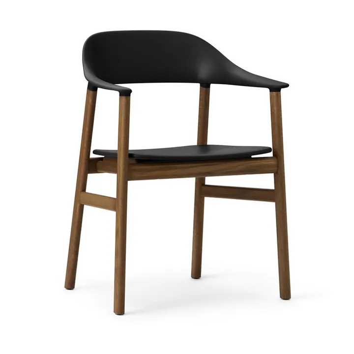Herit karmstol rökt ek - Black - Normann Copenhagen
