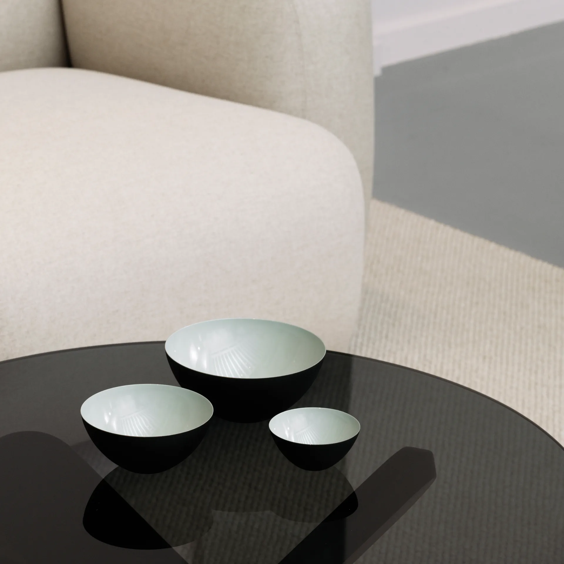 Krenit skål dusty green, Ø8,4 cm Normann Copenhagen