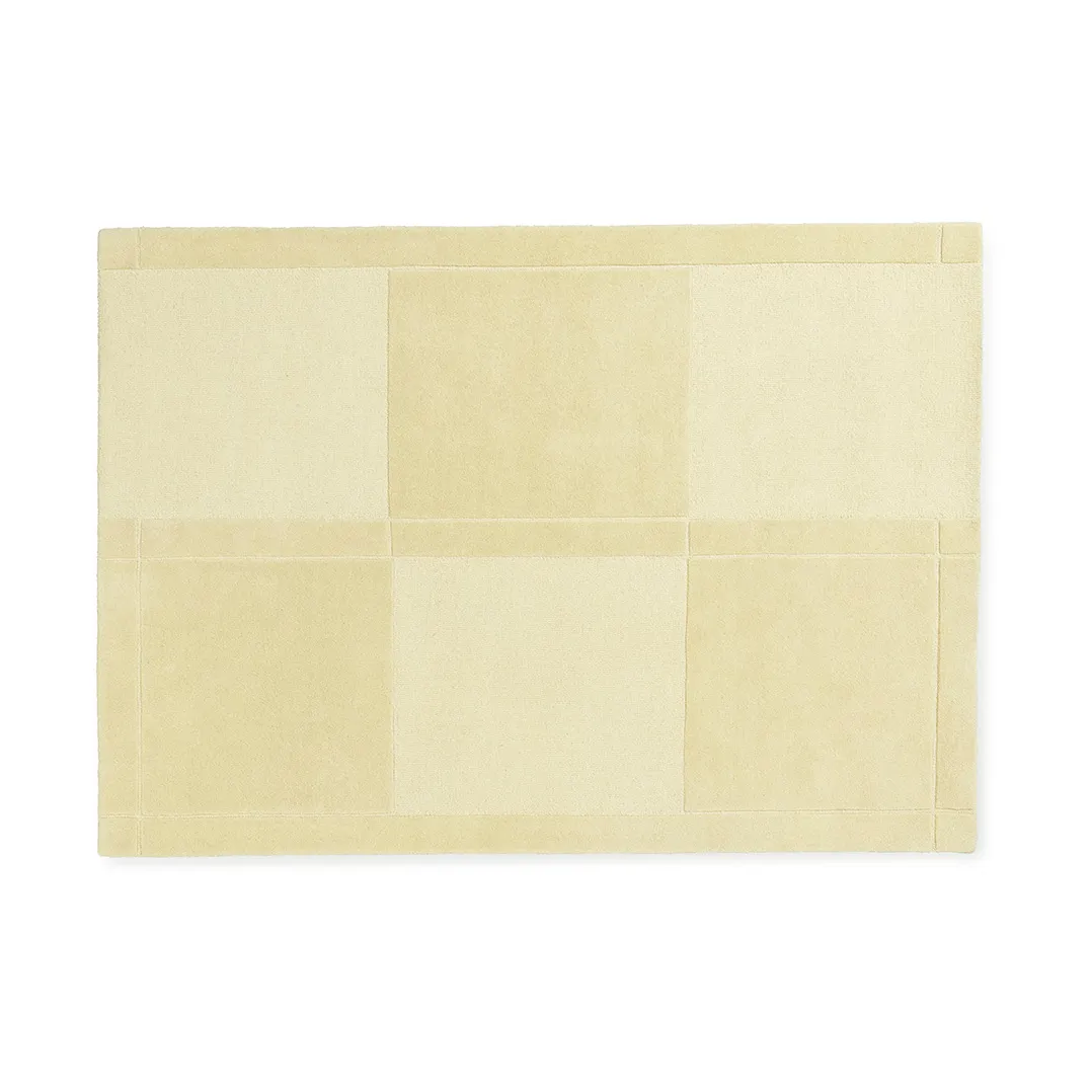 Level ullmatta, Light yellow, 170x240 cm Normann Copenhagen