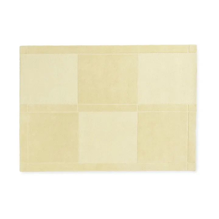 Level ullmatta - Light yellow, 170x240 cm - Normann Copenhagen