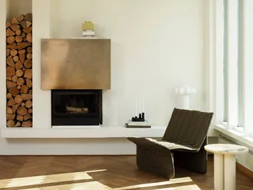 Limit loungestol - Läder Ultra 41599 svart - Normann Copenhagen
