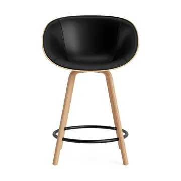 Mat Bar Armchair karmstol framsideklädd 65 cm - Ultra 41599-hemp-beech-black steel - Normann Copenhagen