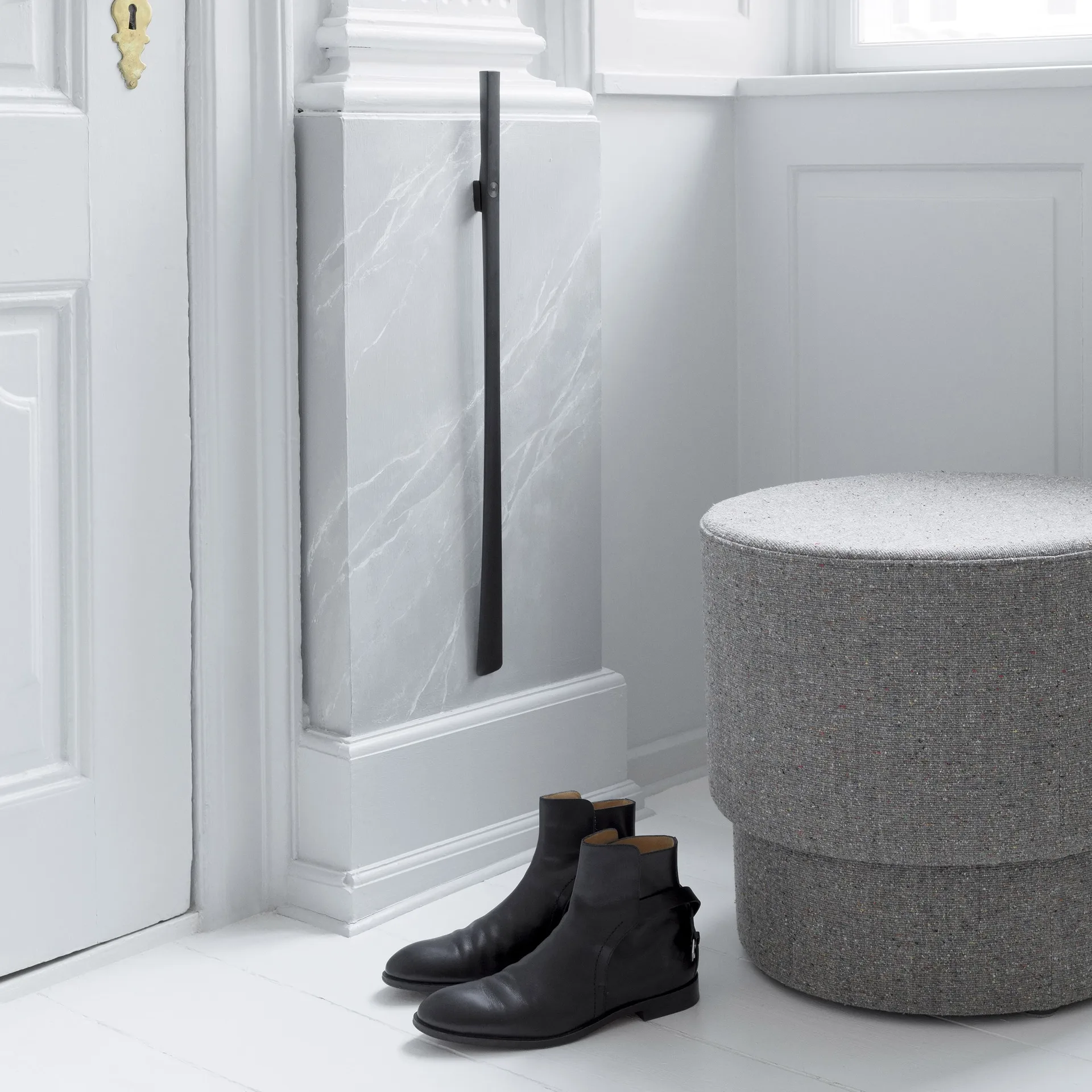 Normann skohorn, Black+Warm grey, 2 delar Normann Copenhagen
