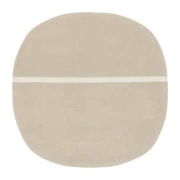 Oona matta 140x140 cm - Sand - Normann Copenhagen