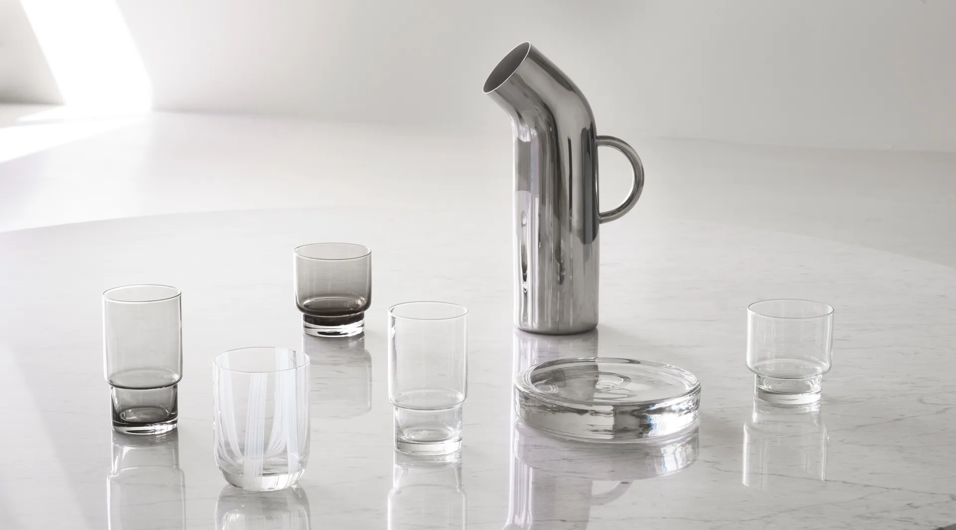 Pipe kanna 1,2 l, Rostfritt stål Normann Copenhagen