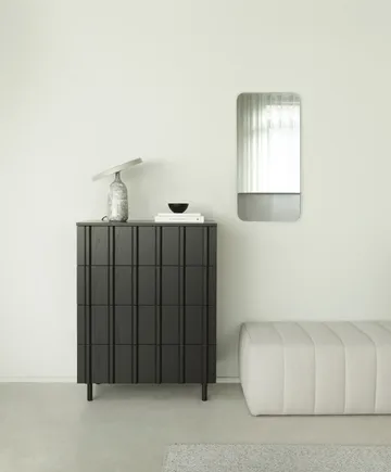 Rib dresser 4 lådor - Soft Black - Normann Copenhagen