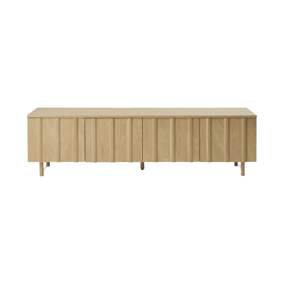 Rib sideboard låg, Oak Normann Copenhagen