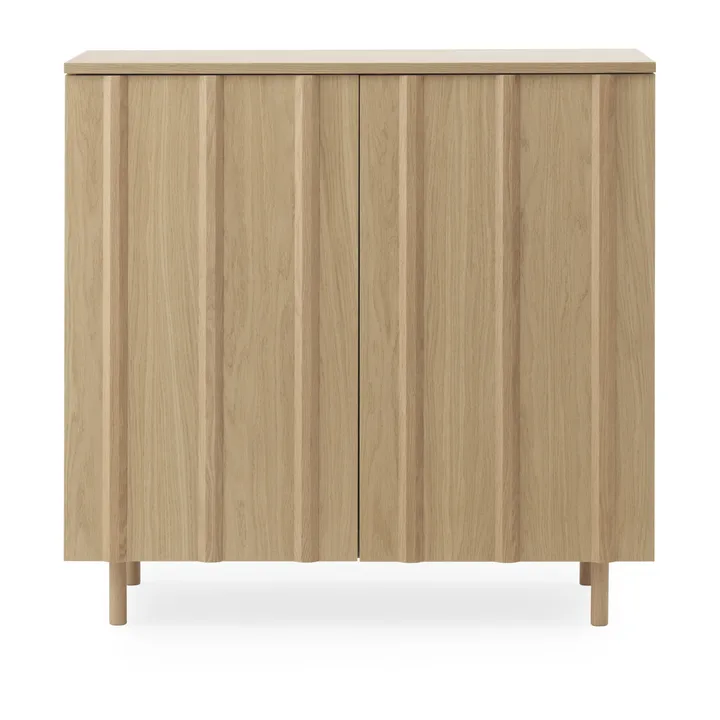 Rib skåp 96x98,5 cm - Oak - Normann Copenhagen