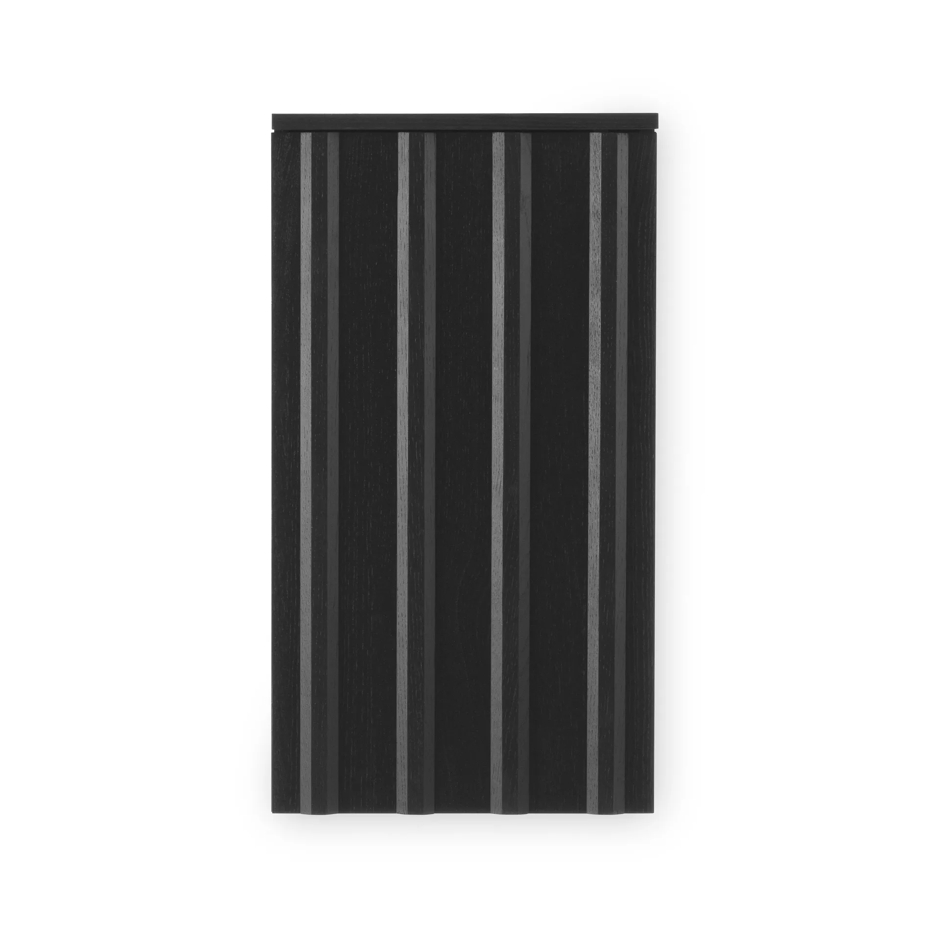 Rib väggskåp, Soft black, 73x40x23 cm Normann Copenhagen